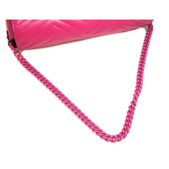 Gucci GG Marmont Shoulder Bag Pink - Picture 7 of 9